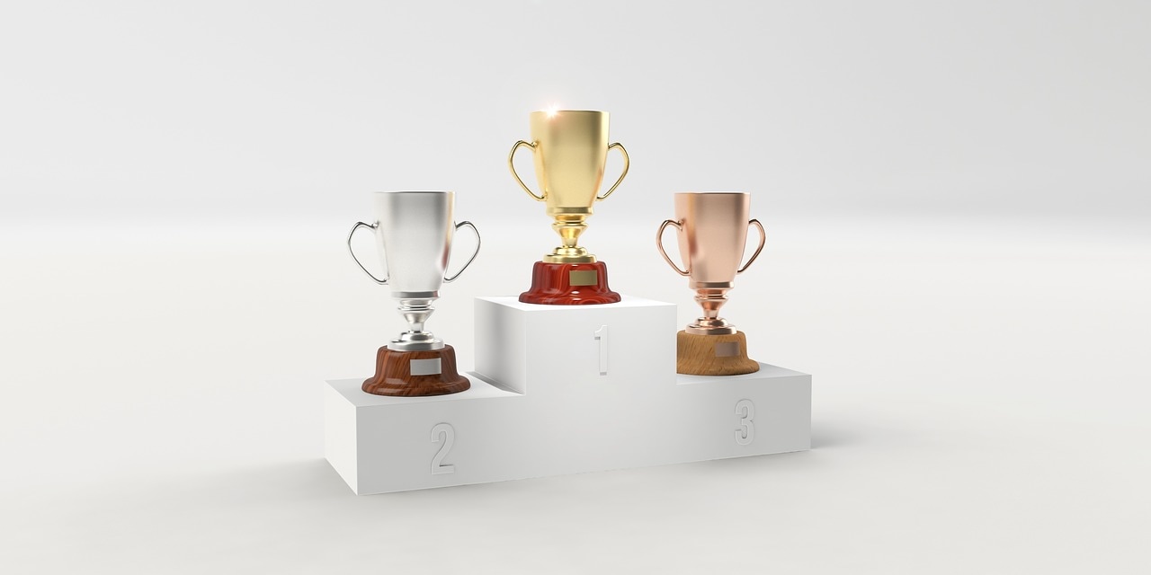 Employee recognition trophies